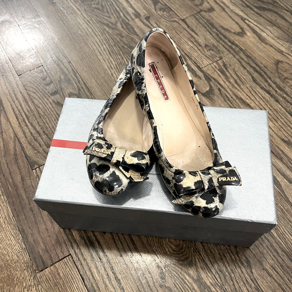 Prada Flats with Bow